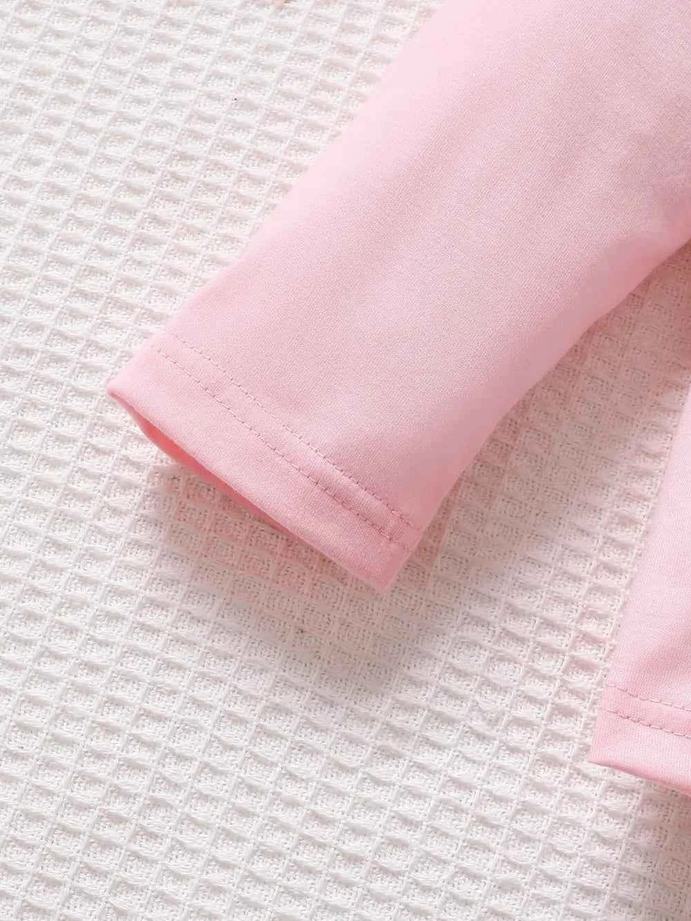 Children's Cartoon Graphic Top and Pants Set