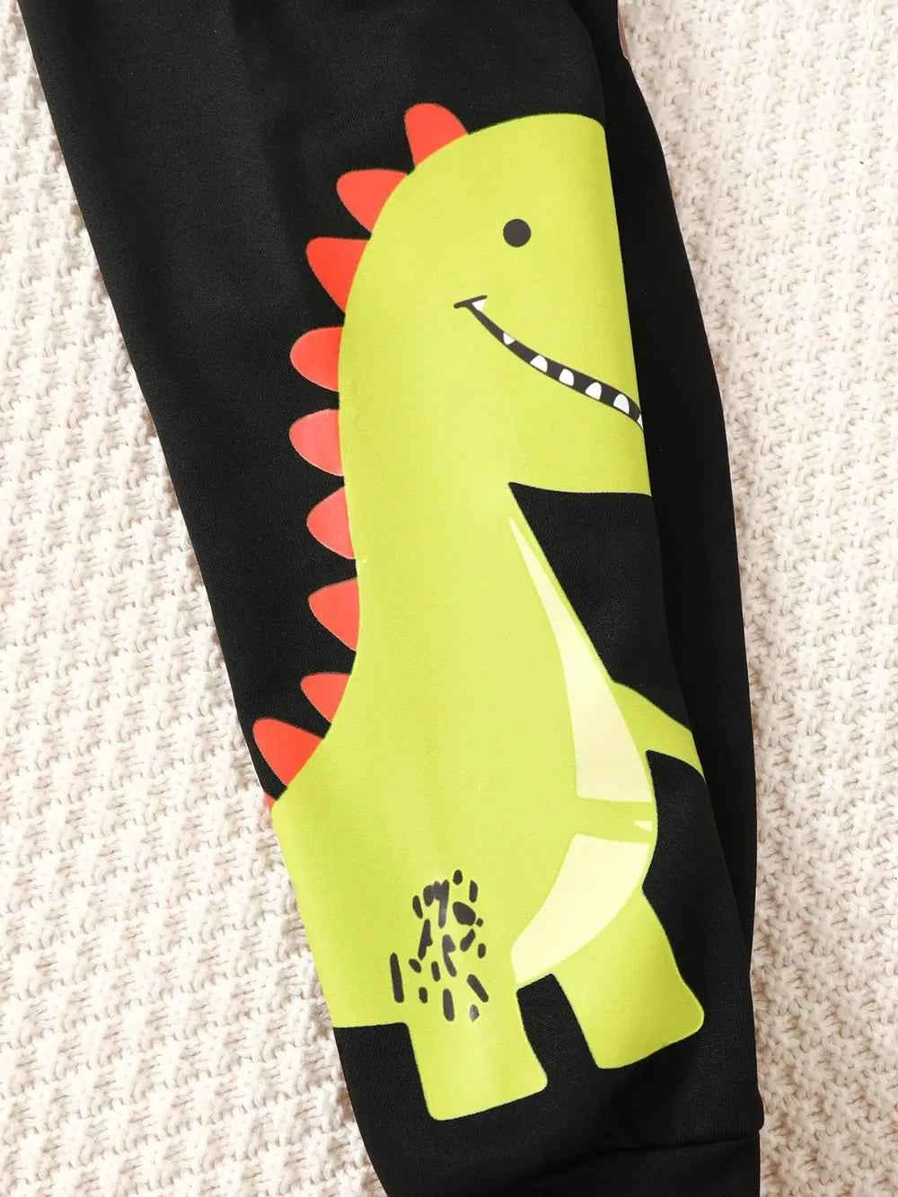 Children's Dinosaur Graphic Sweatshirt and Pants Set