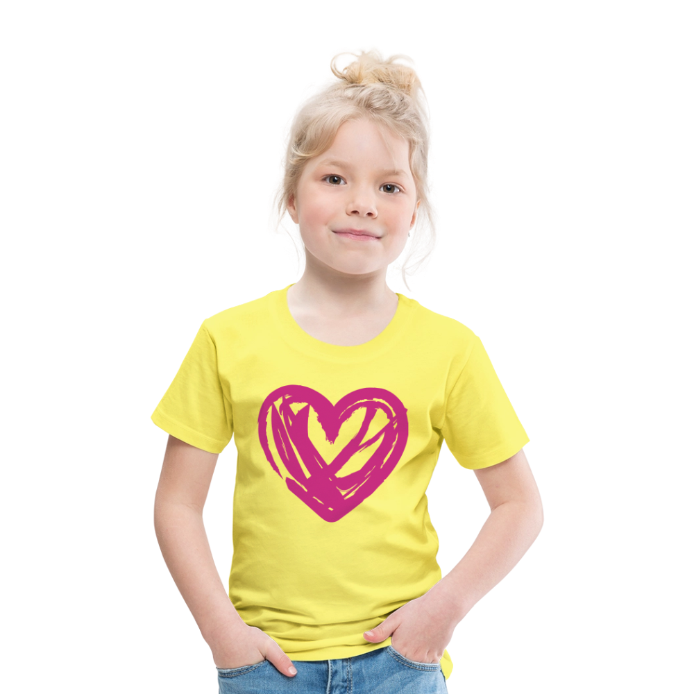 T-shirt Premium Enfant - jaune