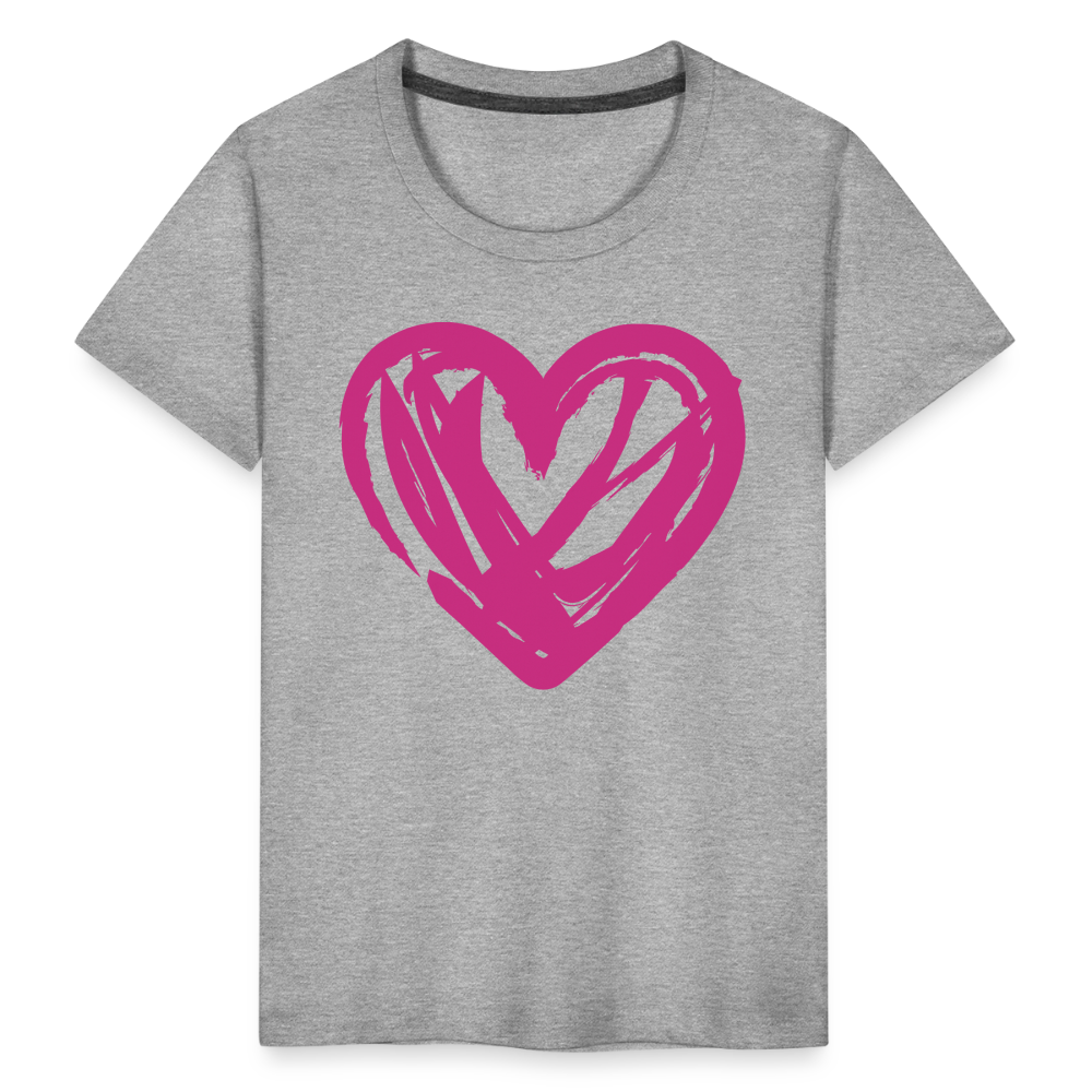 T-shirt Premium Enfant - gris chiné
