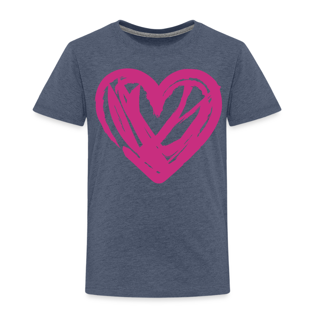 T-shirt Premium Enfant - bleu chiné