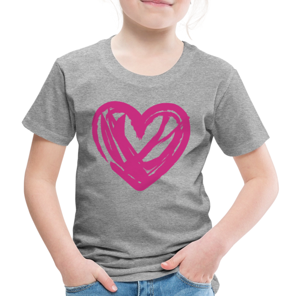 T-shirt Premium Enfant - gris chiné