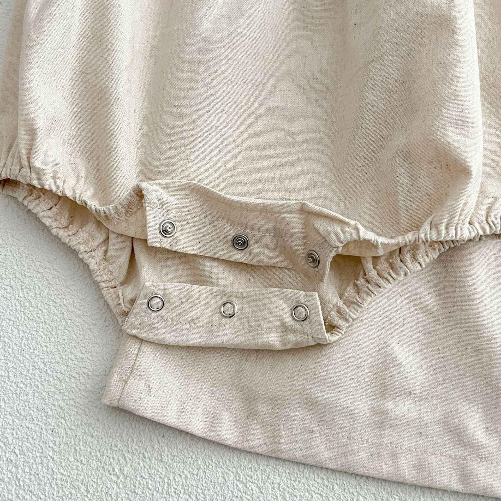 Baby Girl Vest Romper Tree Fungus-like Lacework Mori Style Princess Dress