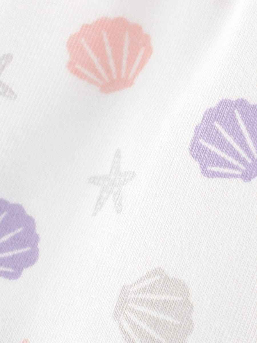 Girls’ Cartoon Printed Boxer Shorts Breathable Underwear Set