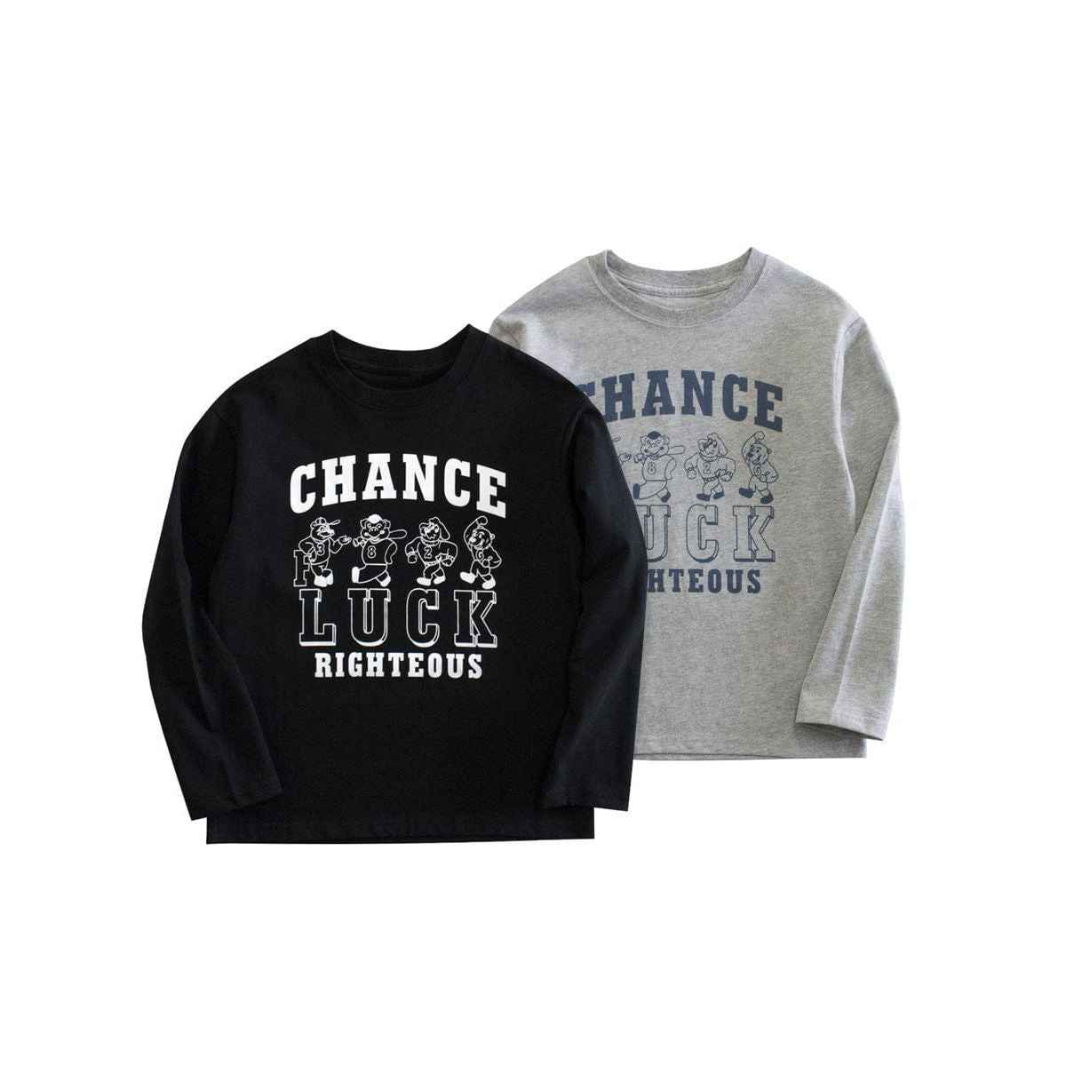 Autumn Arrival Kids Boys Letters and Cartoon Print Crew Neck Long Sleeves Shirt